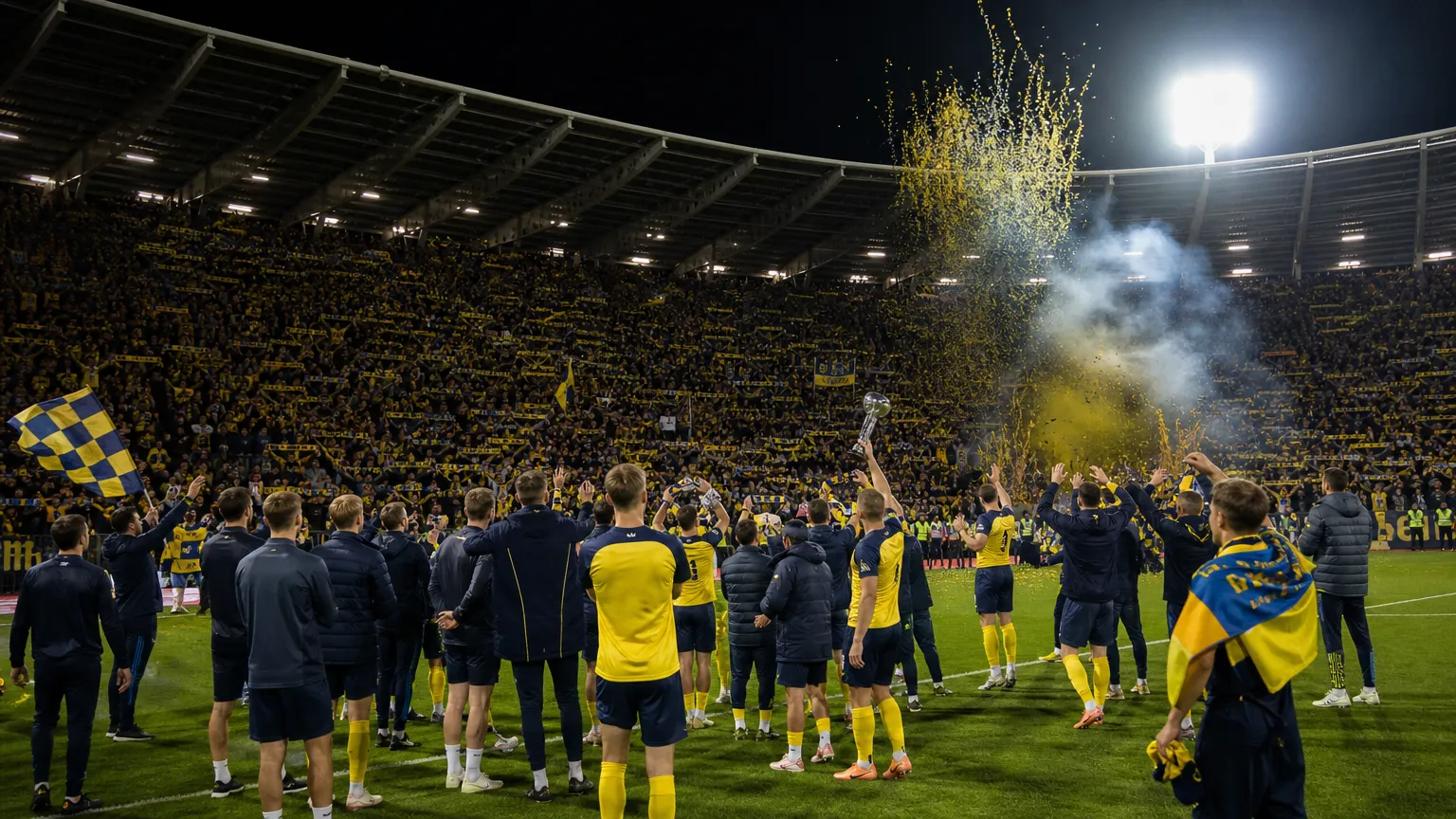 Union viert de Supercup na de zege tegen Club Brugge