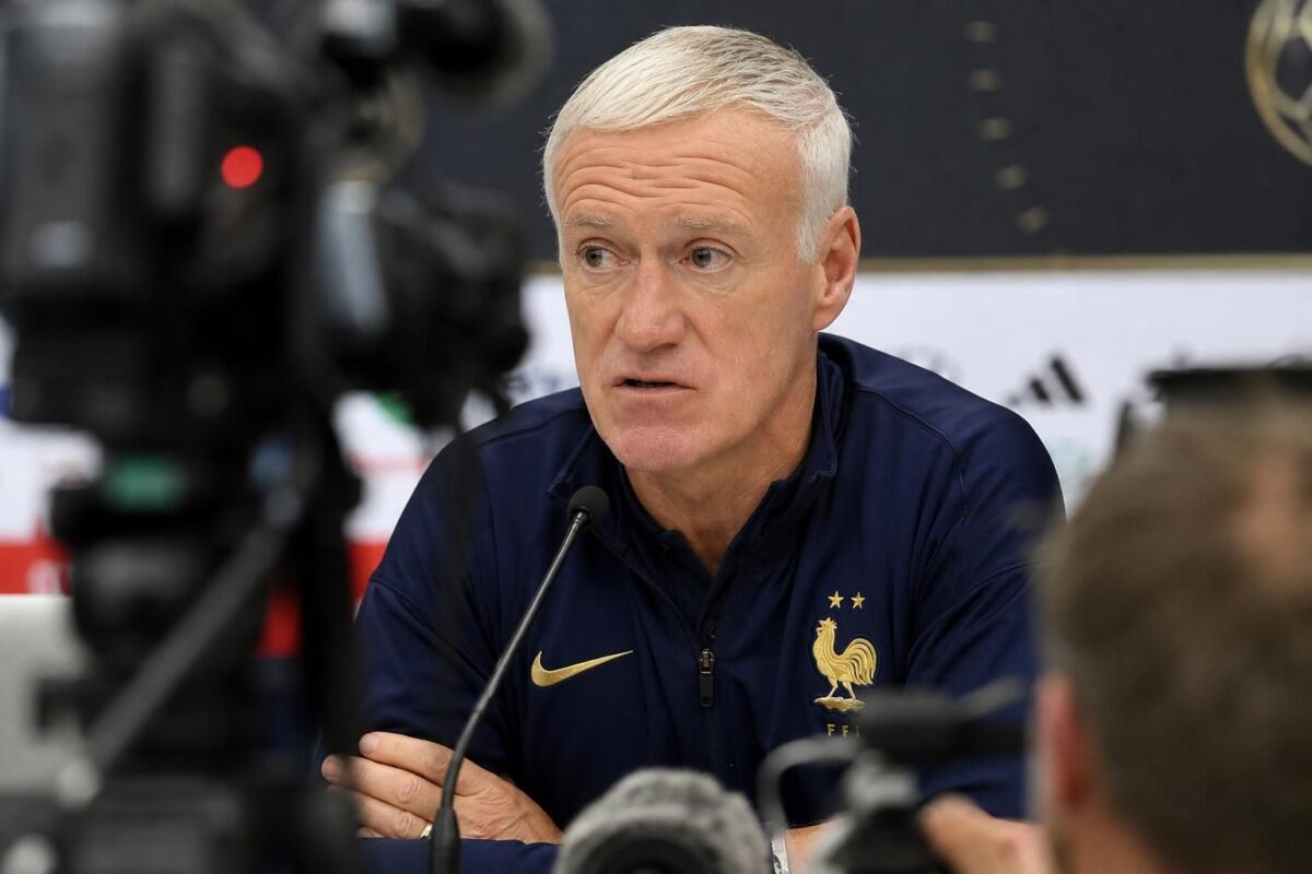 Didier Deschamps reageert op de ophef rond de arbitrage voor Frankrijk-Marokko.
