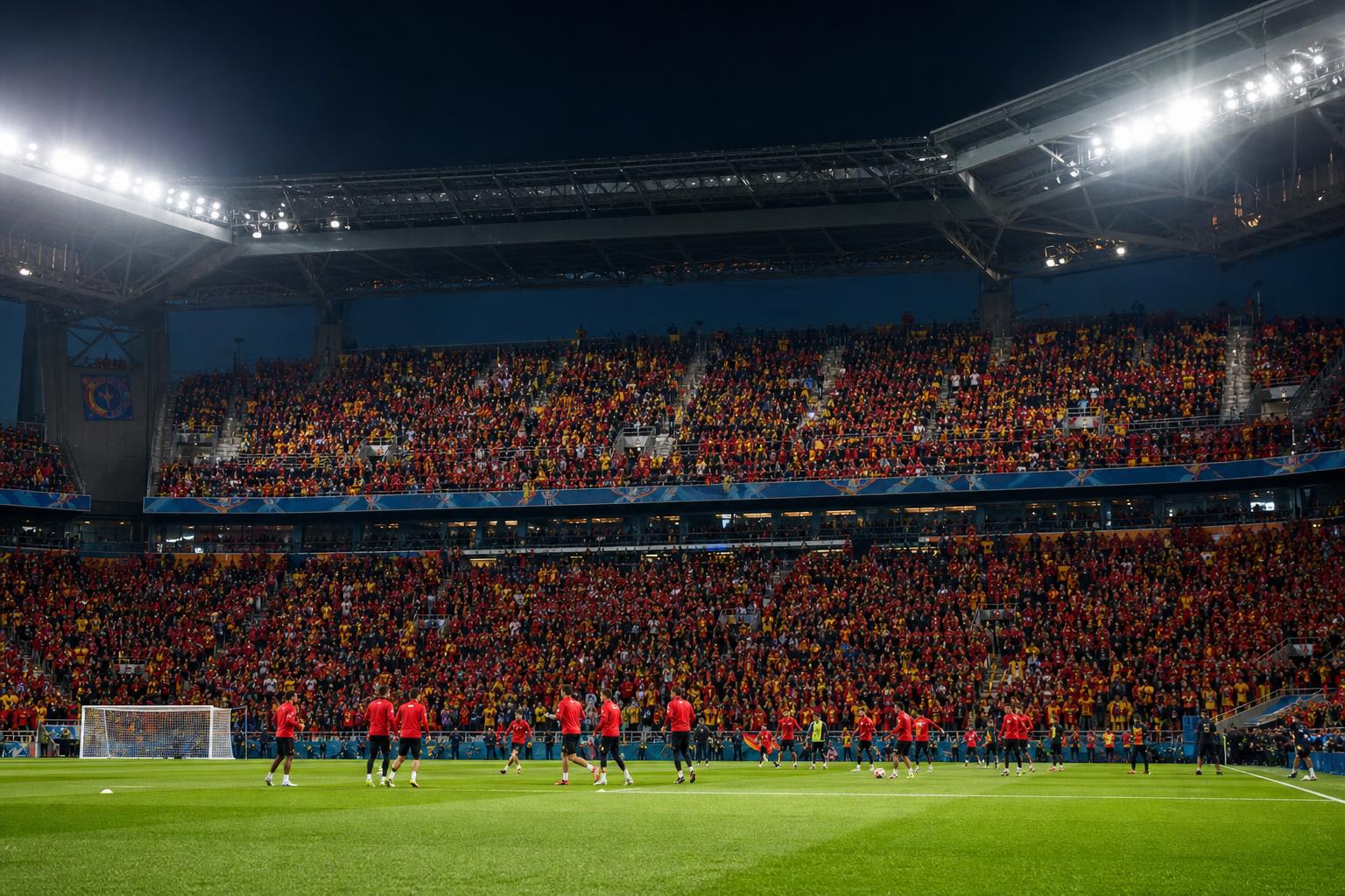 Rode Duivels bereiden zich voor op de WK-wedstrijd tegen Senegal