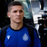 Christos Tzolis in Club Brugge-context tijdens een gespannen transferzomer