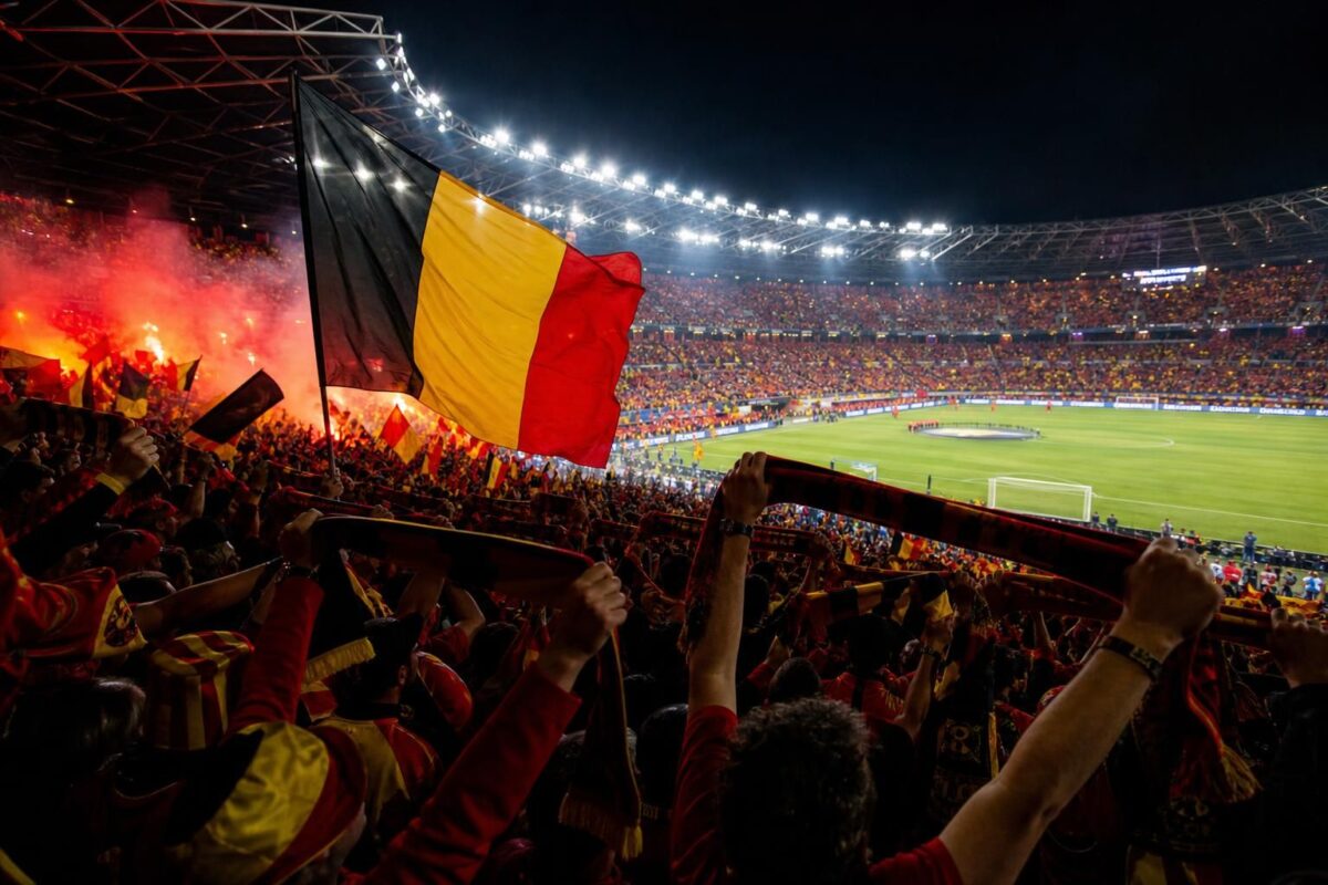Belgische supporters in gespannen WK-sfeer voor de kwartfinale van de Rode Duivels tegen Spanje
