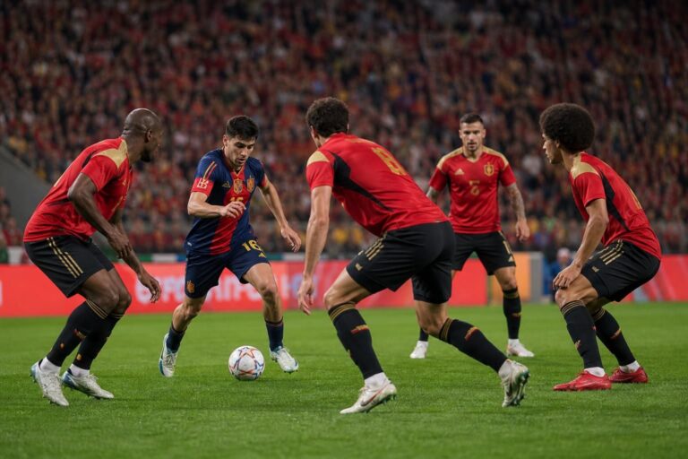Tactische spanning rond de WK-kwartfinale tussen Spanje en de Rode Duivels