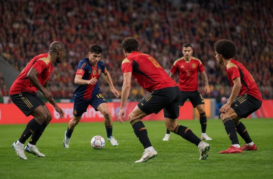 Tactische spanning rond de WK-kwartfinale tussen Spanje en de Rode Duivels