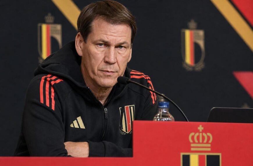 Rudi Garcia in een gespannen perscontext rond de Rode Duivels op het WK