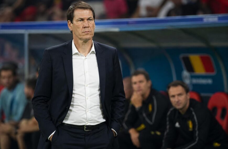Rudi Garcia bij de Rode Duivels voor de WK-kwartfinale tegen Spanje