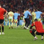 Ontgoochelde Rode Duivels na de WK-uitschakeling tegen Spanje