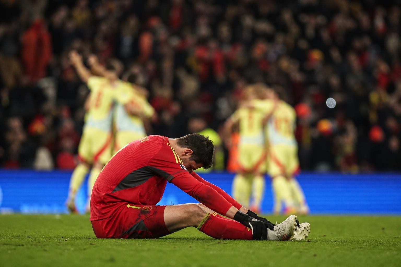 Belgische WK-frustratie na een beslissend keepersmoment tegen Spanje