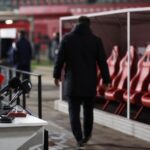 Sfeervol beeld van de Bosuil bij Royal Antwerp FC in een periode van sportieve onzekerheid