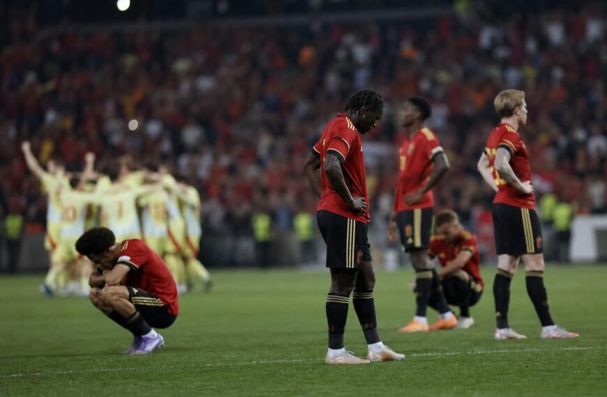 Rode Duivels verwerken de uitschakeling tegen Spanje op het WK