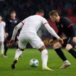 Royal Antwerp FC tijdens een oefenwedstrijd in de voorbereiding