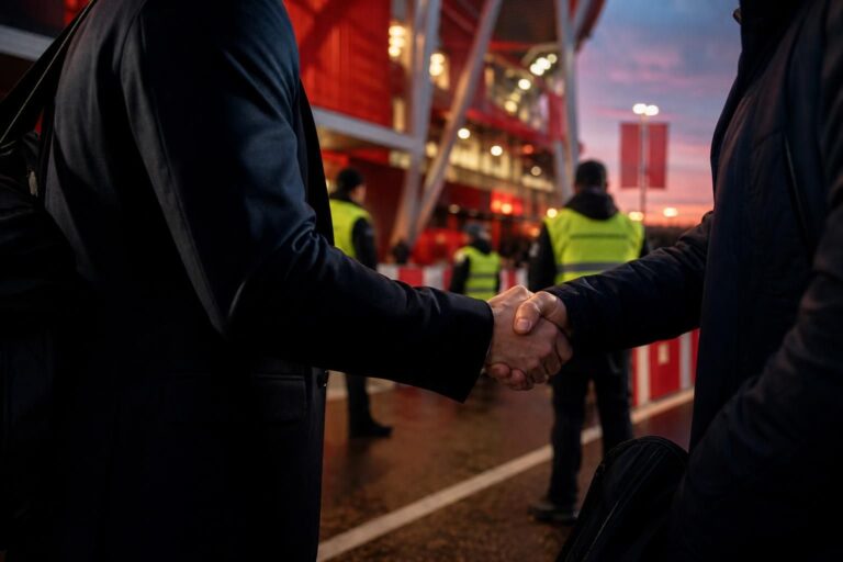 Transfercontext rond Ajax met een gespannen aankomstsfeer bij het stadion