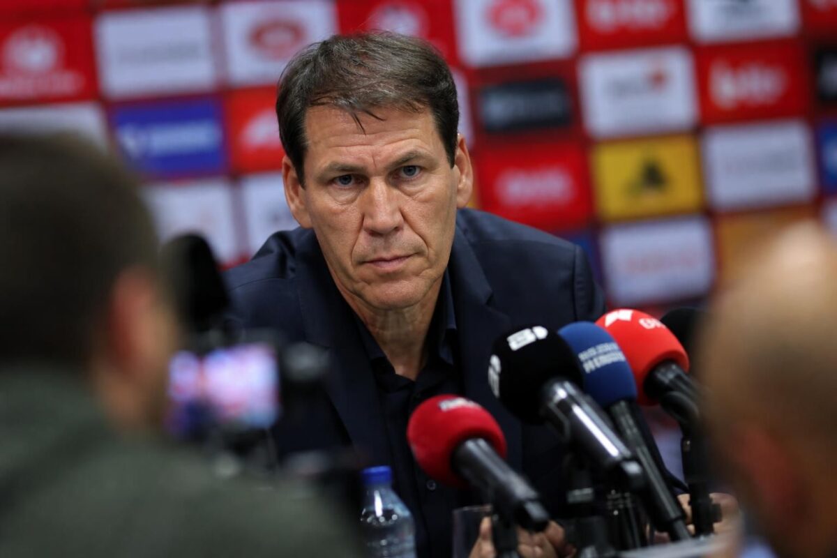 Rudi Garcia onder druk na de wissel van Thibaut Courtois bij de Rode Duivels