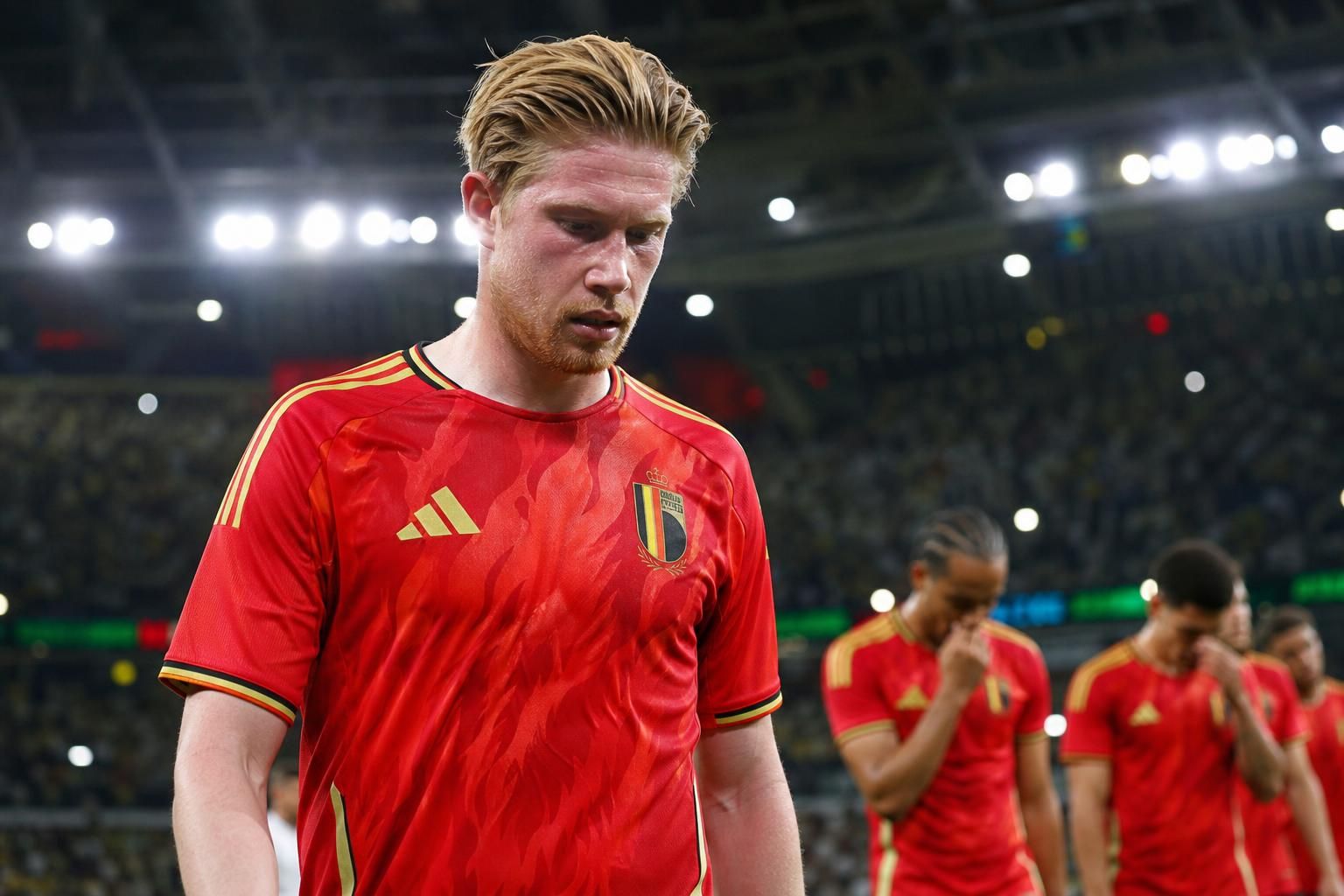Kevin De Bruyne als symbool van de Rode Duivels na het WK