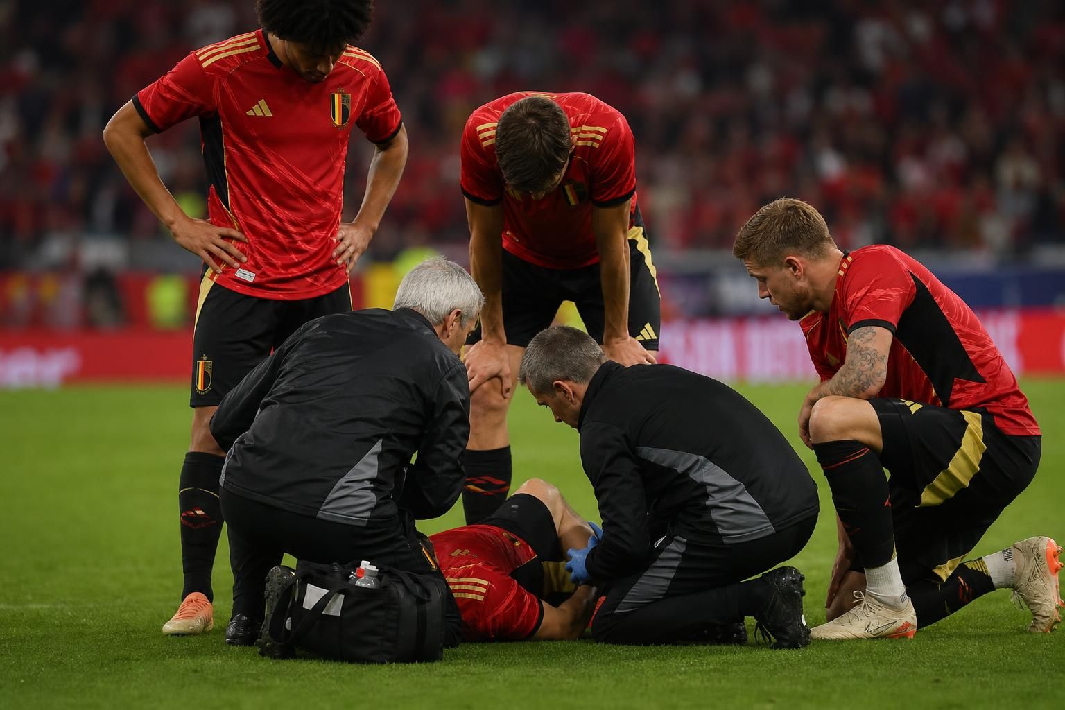 Amadou Onana verwerkt de WK-uitschakeling en zijn zware knieblessure bij de Rode Duivels