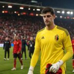 Thibaut Courtois bij de Rode Duivels tijdens een gespannen interlandmoment