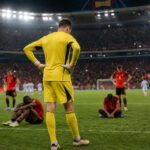 Gespannen stadionbeeld rond de Rode Duivels na de uitschakeling tegen Spanje