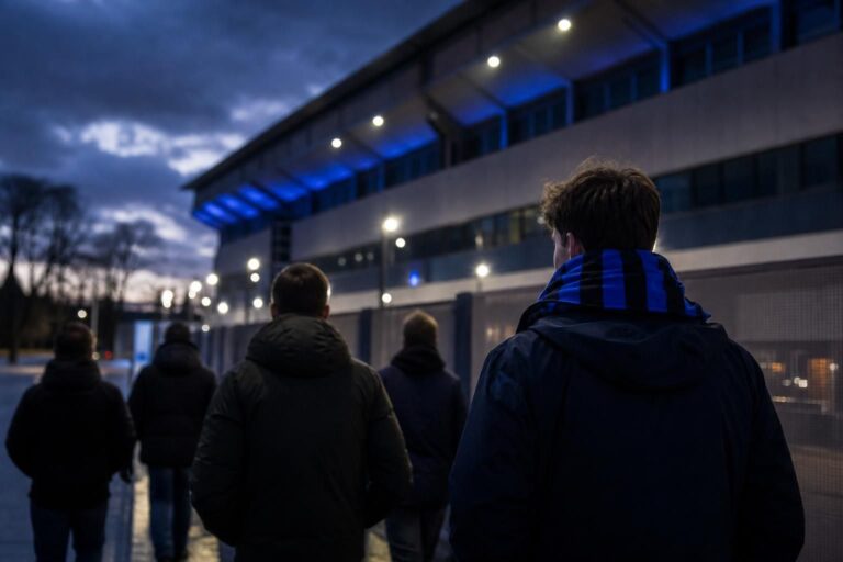 Transfergerichte stadionomgeving rond Club Brugge zonder herkenbare gezichten