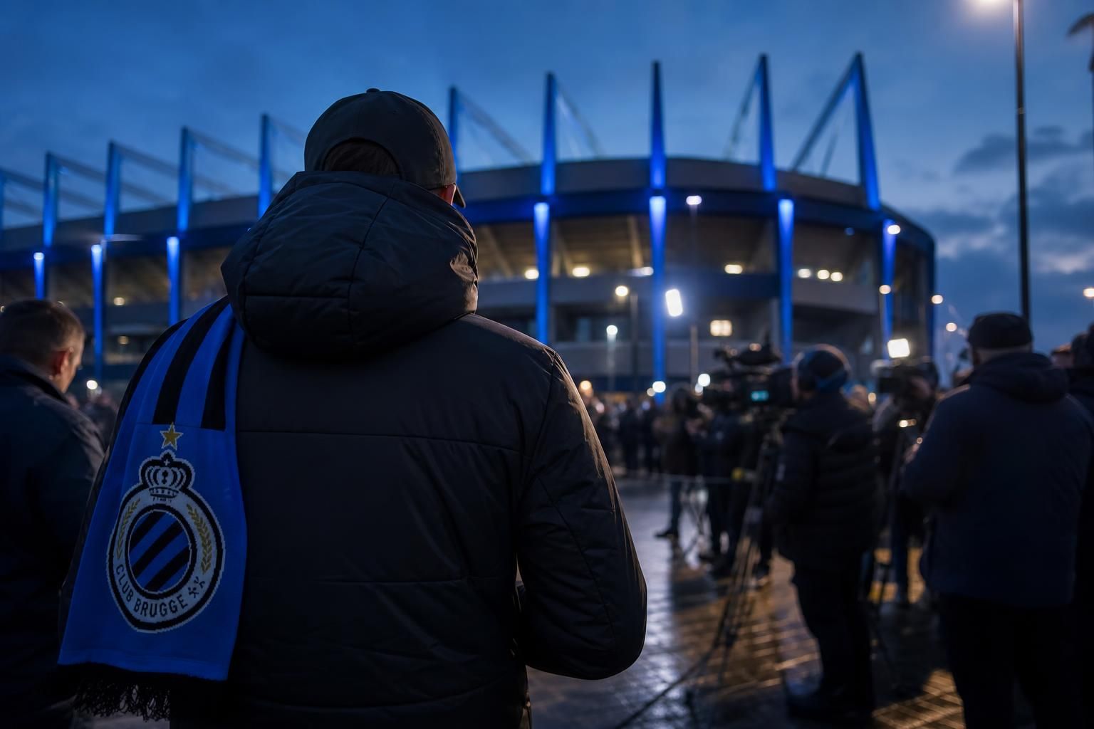 Transfersfeer rond Club Brugge bij het Jan Breydelstadion