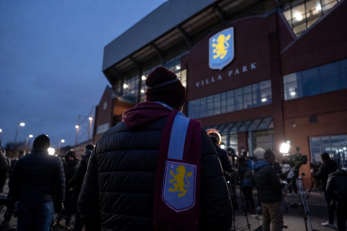 Transfersfeer rond Aston Villa bij Villa Park zonder herkenbare gezichten