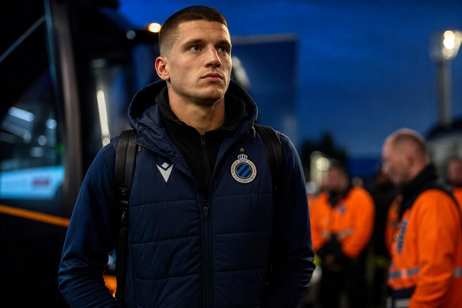 Christos Tzolis in een transfercontext rond Club Brugge en Arsenal