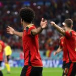 Gespannen wedstrijdmoment bij de Rode Duivels tijdens België-Senegal