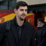 Thibaut Courtois in een voetbalcontext rond de transferambities van Le Mans