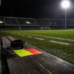 Stille stadionomgeving als beeld bij het overlijden van scheidsrechter Rob Dieperink