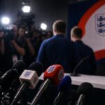 Gespannen persmoment rond Engeland in de WK-context van Tuchel en Bellingham