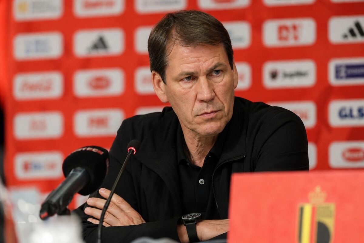 Rudi Garcia in een gespannen perscontext bij de Rode Duivels voor het WK-duel tegen Senegal