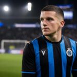 Christos Tzolis in Club Brugge-context tijdens een spannende transferzomer