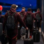 Jeremy Doku keert na het WK terug naar zijn gezin in Manchester
