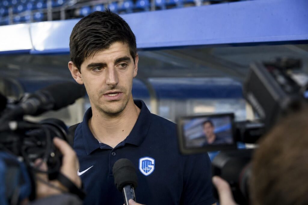 Thibaut Courtois in een KRC Genk-context rond een aangekondigde verrassing