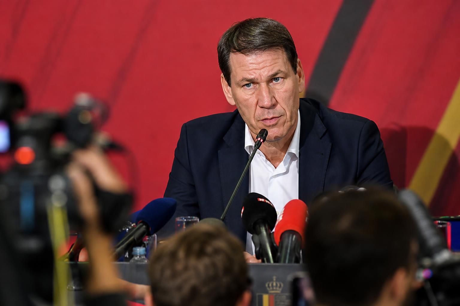 Rudi Garcia onder druk bij de Rode Duivels na discussie rond Courtois en Tielemans
