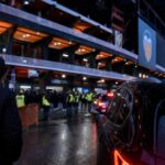 Transfercontext rond Valencia in een stadionomgeving zonder herkenbare personen
