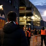 Transfercontext rond Valencia CF in een stadionomgeving zonder herkenbare gezichten