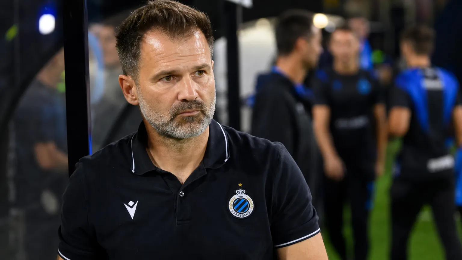 Ivan Leko tijdens een gespannen moment bij Club Brugge in aanloop naar de Supercup