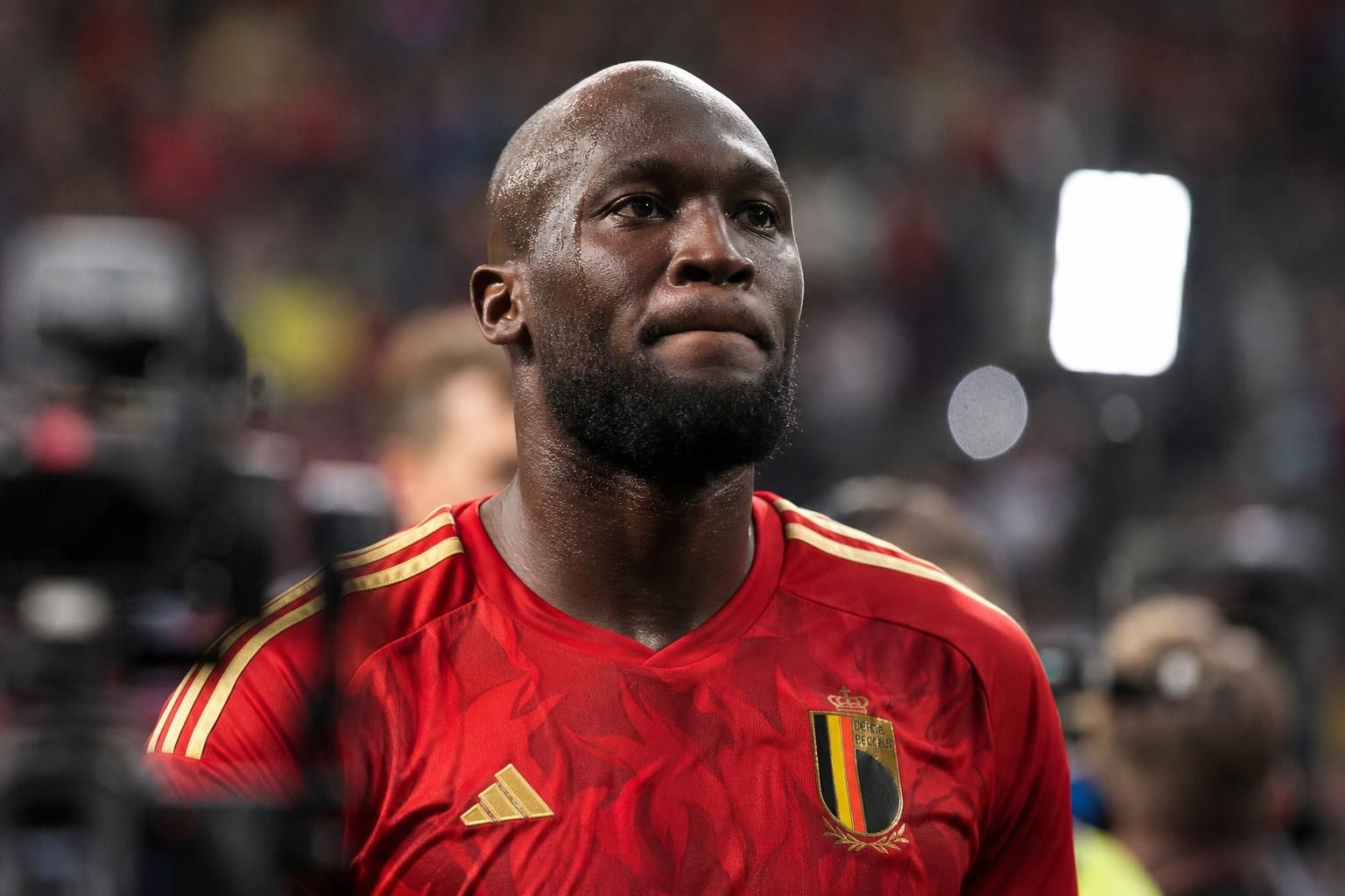 Romelu Lukaku bij de Rode Duivels terwijl zijn toekomst bij Napoli onderwerp van transfergeruchten blijft