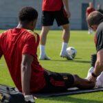 Revalidatiesfeer rond de terugkeer van Malick Fofana na zijn enkelblessure
