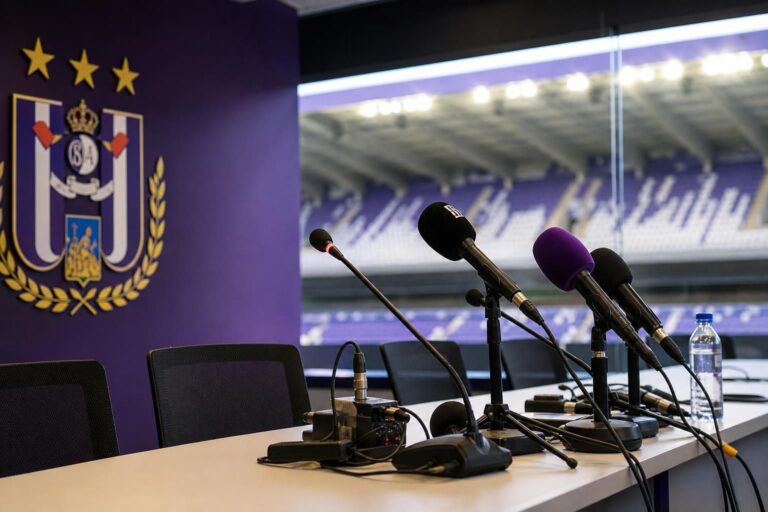 Gespannen perscontext rond RSC Anderlecht na nieuwe bestuurlijke herschikking