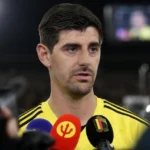 Thibaut Courtois bij de Rode Duivels in aanloop naar een gesprek met Mark van Bommel