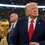 Donald Trump zal aanwezig zijn bij de WK-finale tussen Argentinië en Spanje