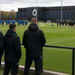 Trainingscontext bij Club Brugge rond de verbinding tussen A-kern en Club NXT