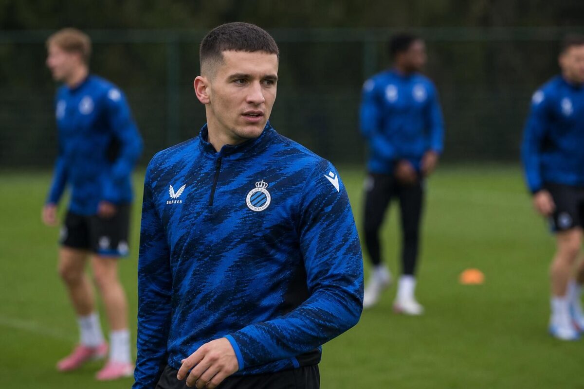 Christos Tzolis in Club Brugge-context tijdens een belangrijke transferperiode