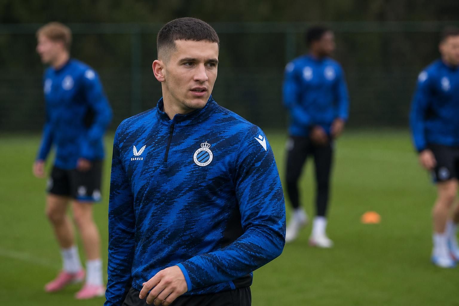 Christos Tzolis in Club Brugge-context tijdens een belangrijke transferperiode