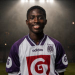 Celestina Babayaro in de spotlight.