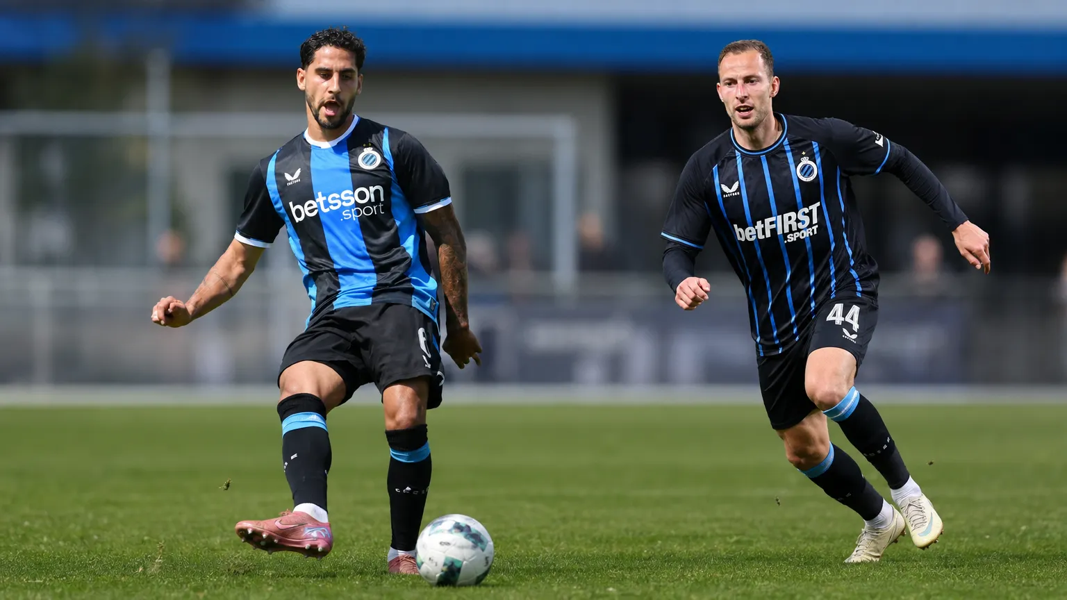 Voetbalpersbeeld bij een individuele trainingscontext van Club Brugge.