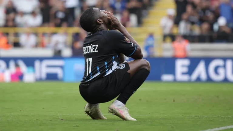 Voetbalpersbeeld bij de transferinteresse rond een verdediger van Club Brugge.