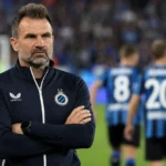 Ivan Leko aan de zijlijn tijdens een wedstrijd van Club Brugge.