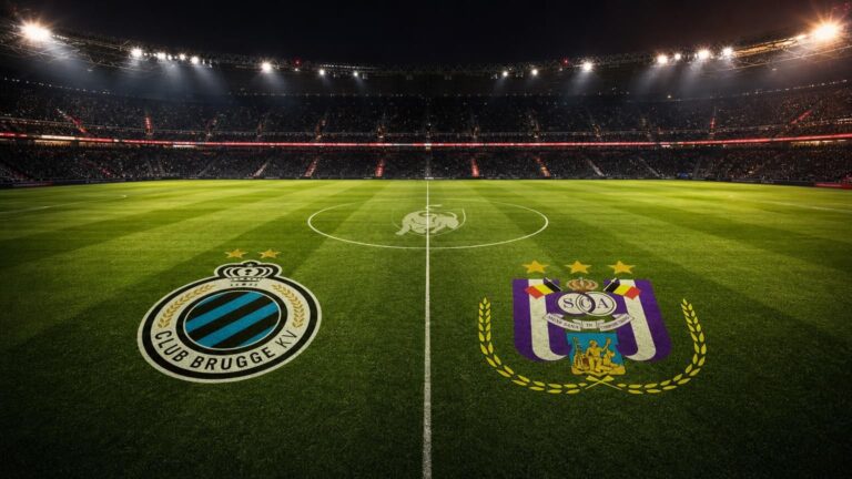 Club Brugge en RSC Anderlecht centraal in een analytische stadioncompositie na Speeldag 2