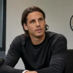 Yann Sommer tijdens een rustig mediamoment bij het trainingscomplex van Club Brugge.